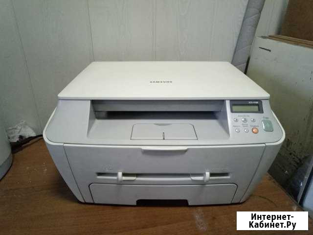Лазерное мфу SAMSUNG SCX-4100 Принтер,копир,сканер Челябинск - изображение 1