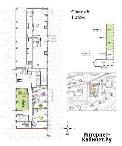 1-к квартира, 50 кв.м., 1/12 эт. Москва - изображение 1