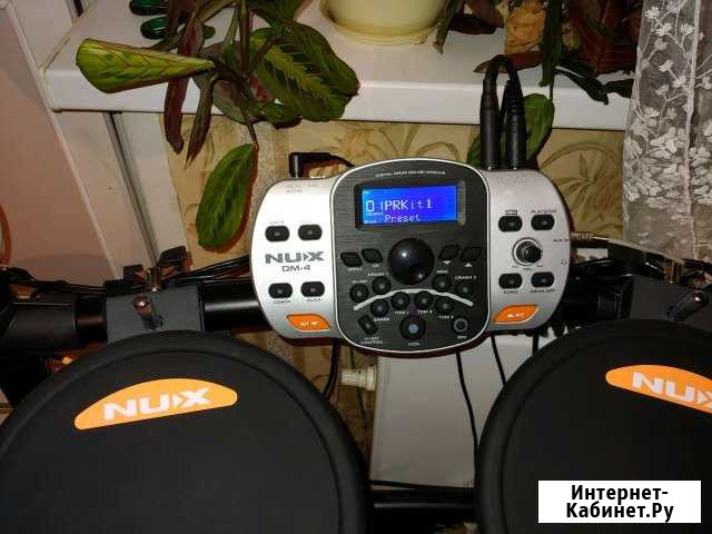 Электронная барабанная установка Cherub NUX DM-4 Красноярск - изображение 1