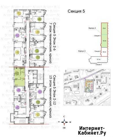 1-к квартира, 45 кв.м., 2/12 эт. Москва - изображение 1