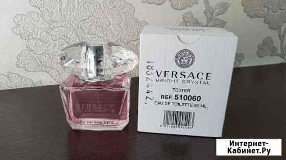 Versace bright crystal 90ML EDT women tester Пятигорск