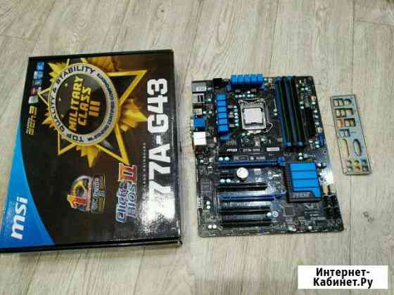 Комплект i5 3570 + MSI Z77A-G43 + 8гб Владимир