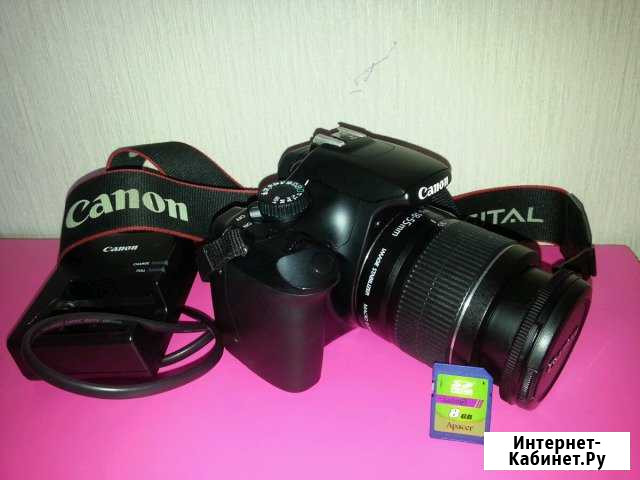 Зеркальный фотоаппарат Canon EOS 1100D Севастополь - изображение 1