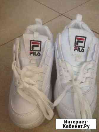 Кроссовки Фила женские зима Новосибирск