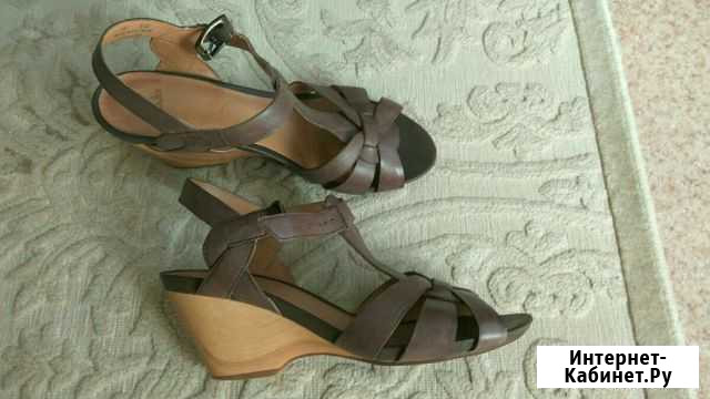 Босоножки из натуральной кожи разм 39.clarks Пенза - изображение 1