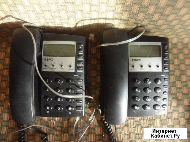 Телефоны espo TX-8602(2шт), элвес-мк (1шт) Екатеринбург - изображение 1