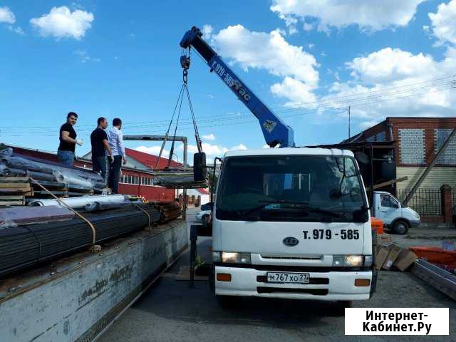 Услуги манипулятора 5 тонн,длинна6.6,от1100 час Тюмень - изображение 1