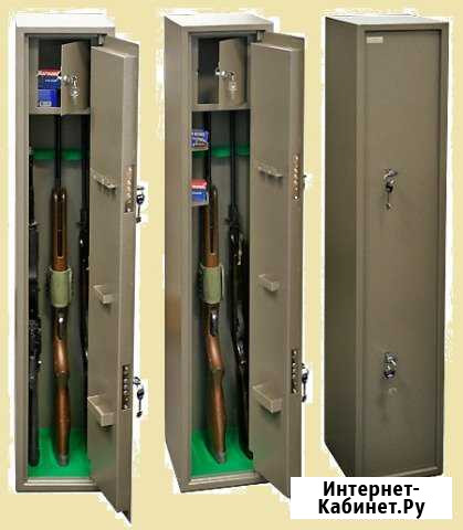Оружейный шкаф ко-35т на 3 ствола до 1230 мм Ростов-на-Дону - изображение 1
