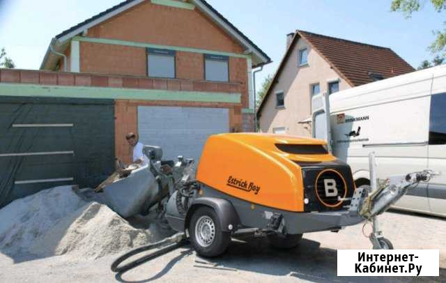 Полусухая механизированная стяжка пола, штукатурка Белгород - изображение 1