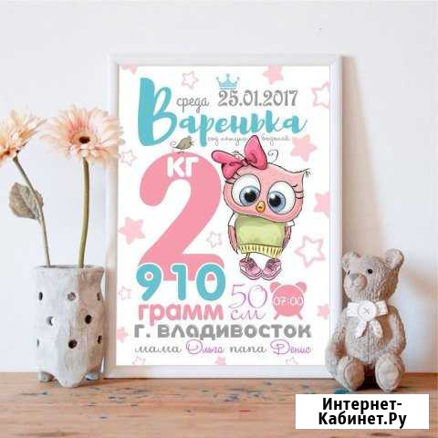 Метрика на день рождение Алексеевка - изображение 1