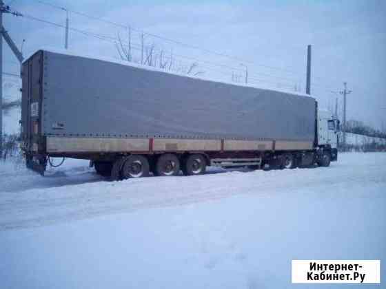 Тентованный бортовой полуприцеп krone Уфа