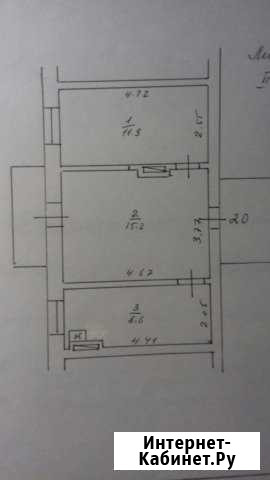 2-к квартира, 35.7 кв.м., 2/2 эт. Кизляр - изображение 1