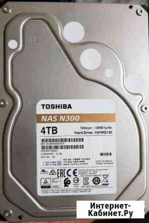 Жесткий диск 4 тб Toshiba N300 (hdwq140uzsva) Самара