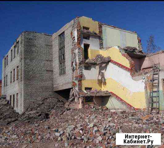 Снос разбор зданий вывоз мусора Тюмень