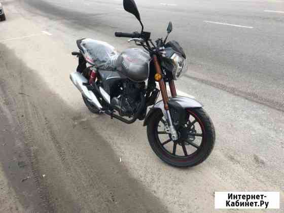 Новый мотоцикл stels flame 200 серый Липецк
