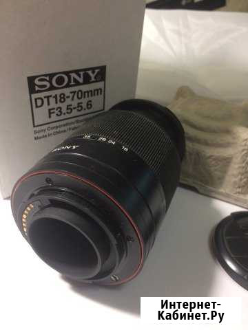 Объектив Sony dt 18-70 Карачаевск - изображение 1