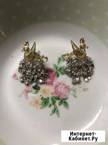 Серьги серебрянные Италия новые Электросталь - изображение 1