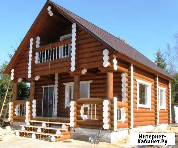 Срубы из оцилиндрованного бревна Теплая Гора - изображение 1