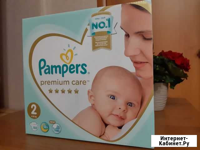 Подгузники Pampers Premium Care (102 шт) Вологда - изображение 1