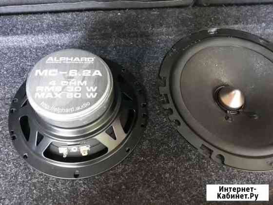 Продам колонки колонки Alphard Machete mc 6.2 A Алексеевка