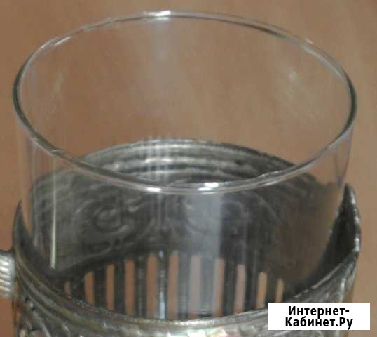 Стакан жаропрочный тонкого стекла под подстаканник Симферополь - изображение 1