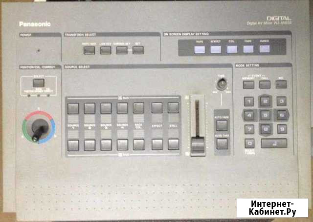 Panasonic WJ-AVE55 Digital AV Mixer Ярославль - изображение 1