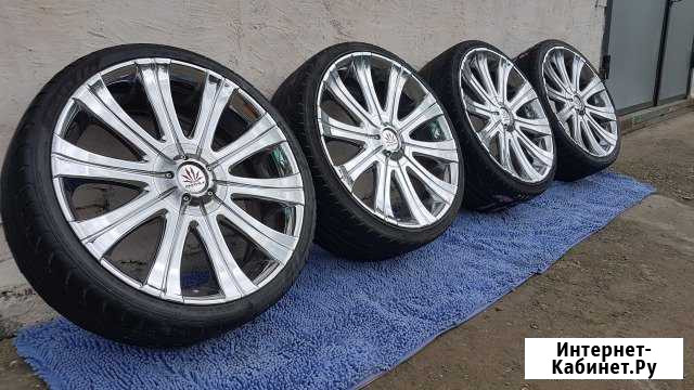 Диски myrtle R22 5*112 5*114,3 + лето бонусом Владивосток - изображение 1
