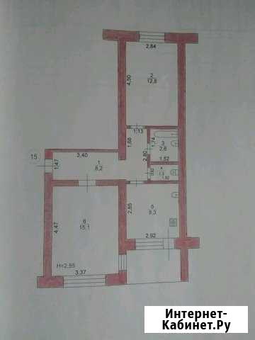 2-к квартира, 47 кв.м., 5/5 эт. Рузаевка - изображение 1