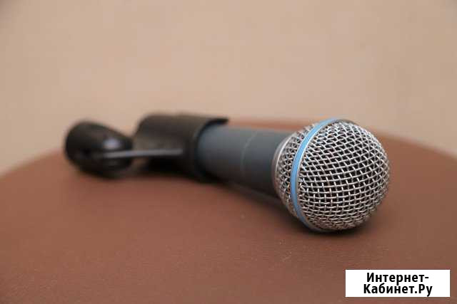 Микрофон Shure Beta 58A Оригинал Рыбинск - изображение 1