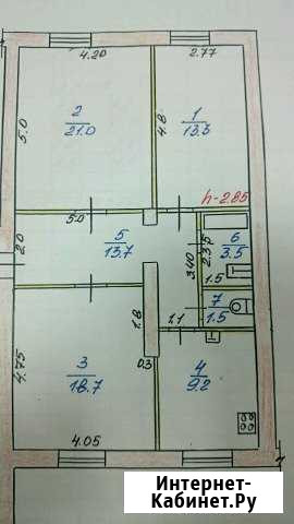 3-к квартира, 81 кв.м., 3/3 эт. Саранск - изображение 1