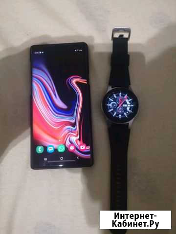SAMSUNG note 9 и galaxy watch Нижневартовск - изображение 1