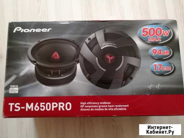 Акустика Пионер TS-M650PRO Петрозаводск - изображение 1
