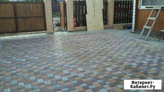 Укладка тротуарной плитки и брусчатки Пермь - изображение 1