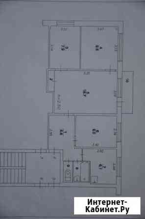 4-к квартира, 59.1 кв.м., 2/5 эт. Канск