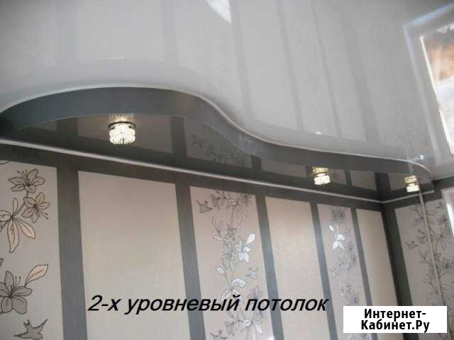 Натяжные потолки 1-но и 2-х уровневые, Фотопечать Майкоп - изображение 1