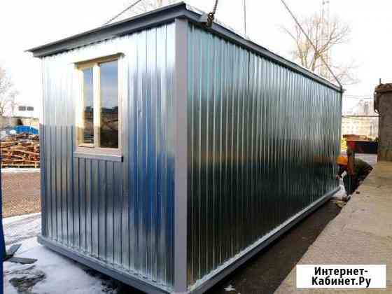 Блок-контейнер новый бк100-1 бытовка металлическая Санкт-Петербург
