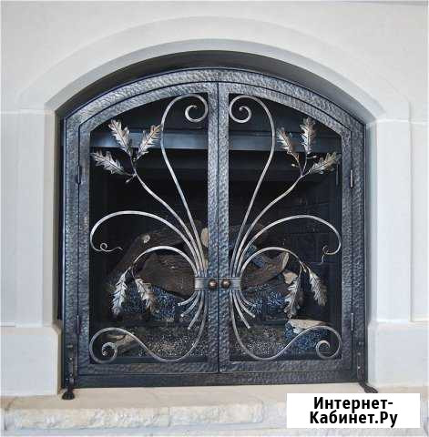 Каминные дверцы,для камина, камин,услуги кузнеца Красноярск - изображение 1