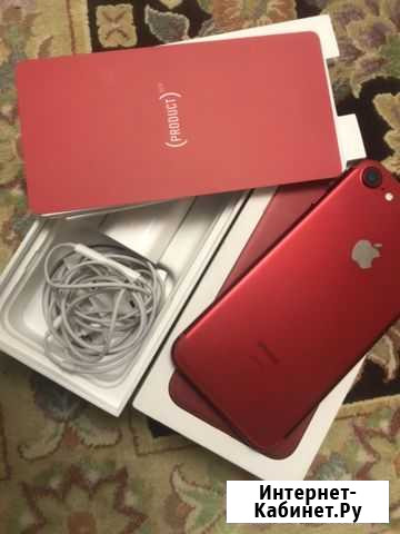 Айфон 7 Red 256Gb Хасавюрт - изображение 1