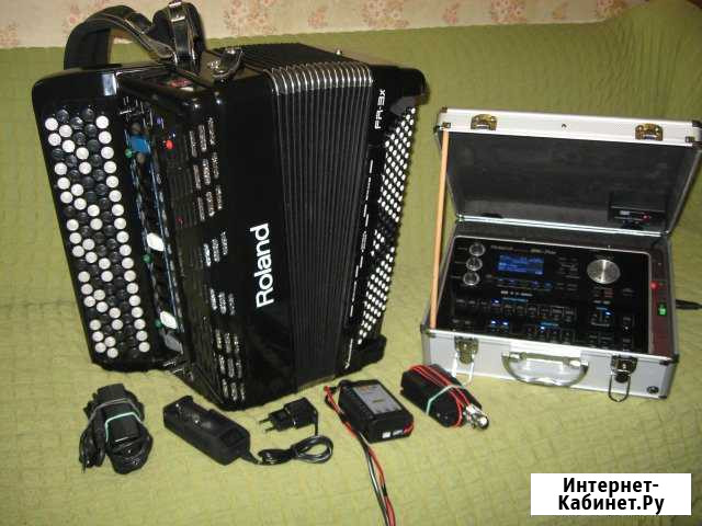 Баян roland+bk-7m Елец - изображение 1