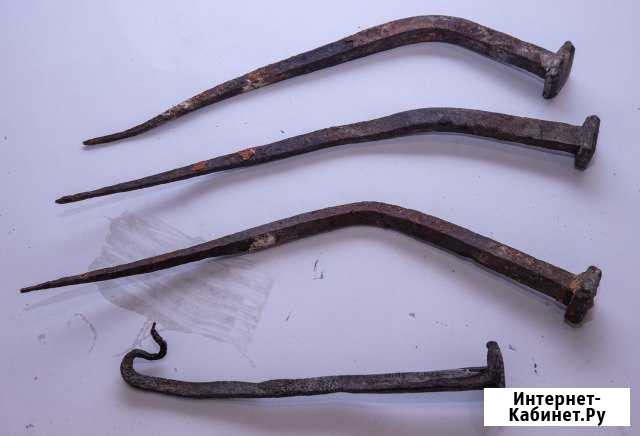 Гвозди 1900 года 35см кованные Краснодар - изображение 1