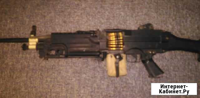 Страйкбольный пулемёт A&K - копия FN M249 SAW Шахты - изображение 1