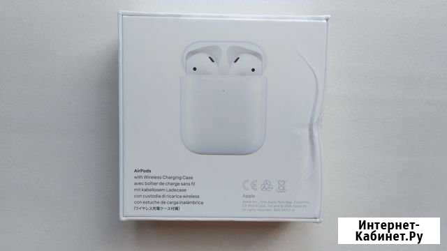 Apple AirPods 2 Wireless (с беспроводной зарядкой) Балашиха - изображение 1