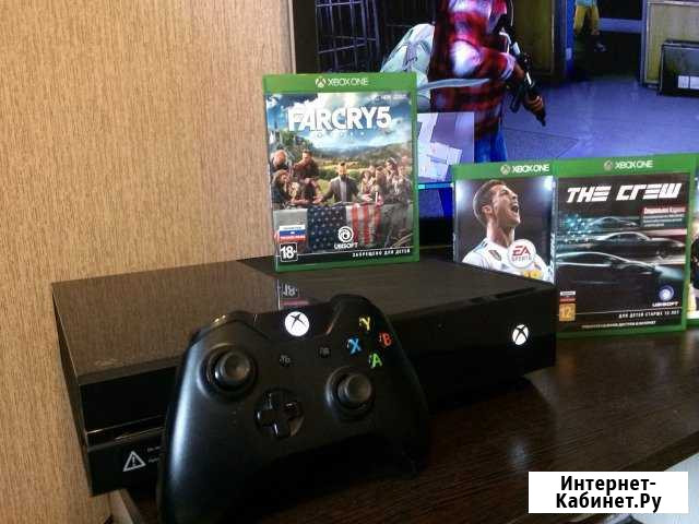 Xbox one + 9 игр Приволжск - изображение 1