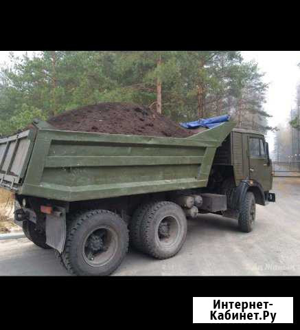 Песок, земля, торф, щебень, услуги крана Авсюнино - изображение 1