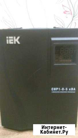Стабилизатор напряжения IEK Home снр1-0-5 ква Грязовец - изображение 1