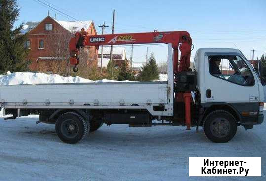 Грузовик с краном. Манипулятор 2тн. Борт 5 м Хабаровск - изображение 1
