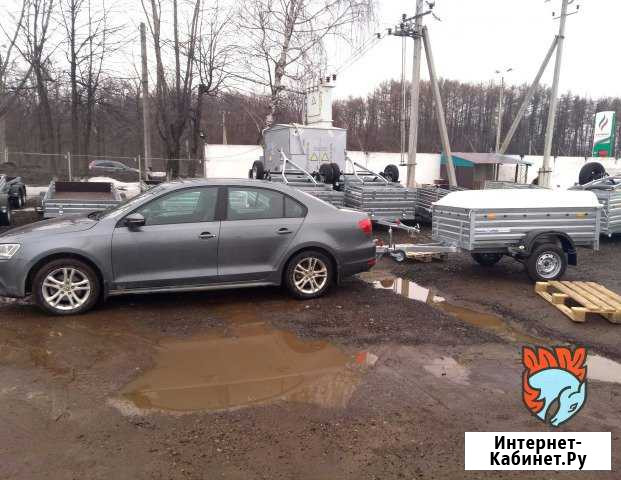 Прицеп легковой с пластиковой крышкой высотой 20см Казань - изображение 1