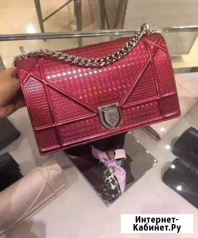 Клатч натуральная кожа Диор Dior диорама лак Санкт-Петербург - изображение 1