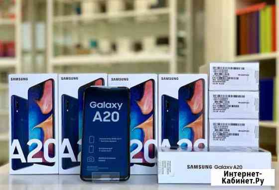 6.4 Новый (запечатанный) SAMSUNG A20 32Gb Black Нижний Новгород