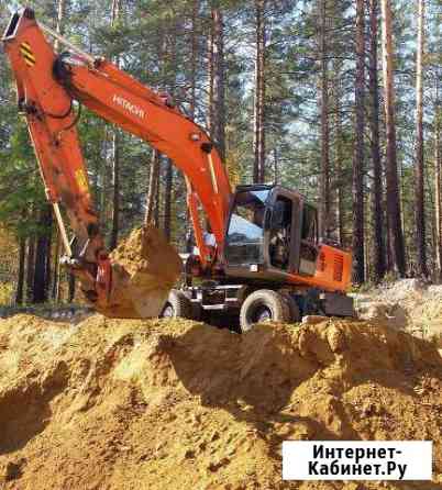 Услуги экскаватора Hitachi 210. Гидромолот.камаза Иркутск